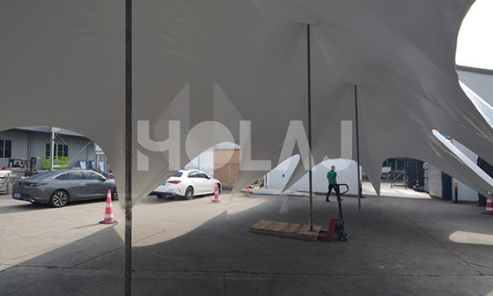 三頂星型天幕帳篷